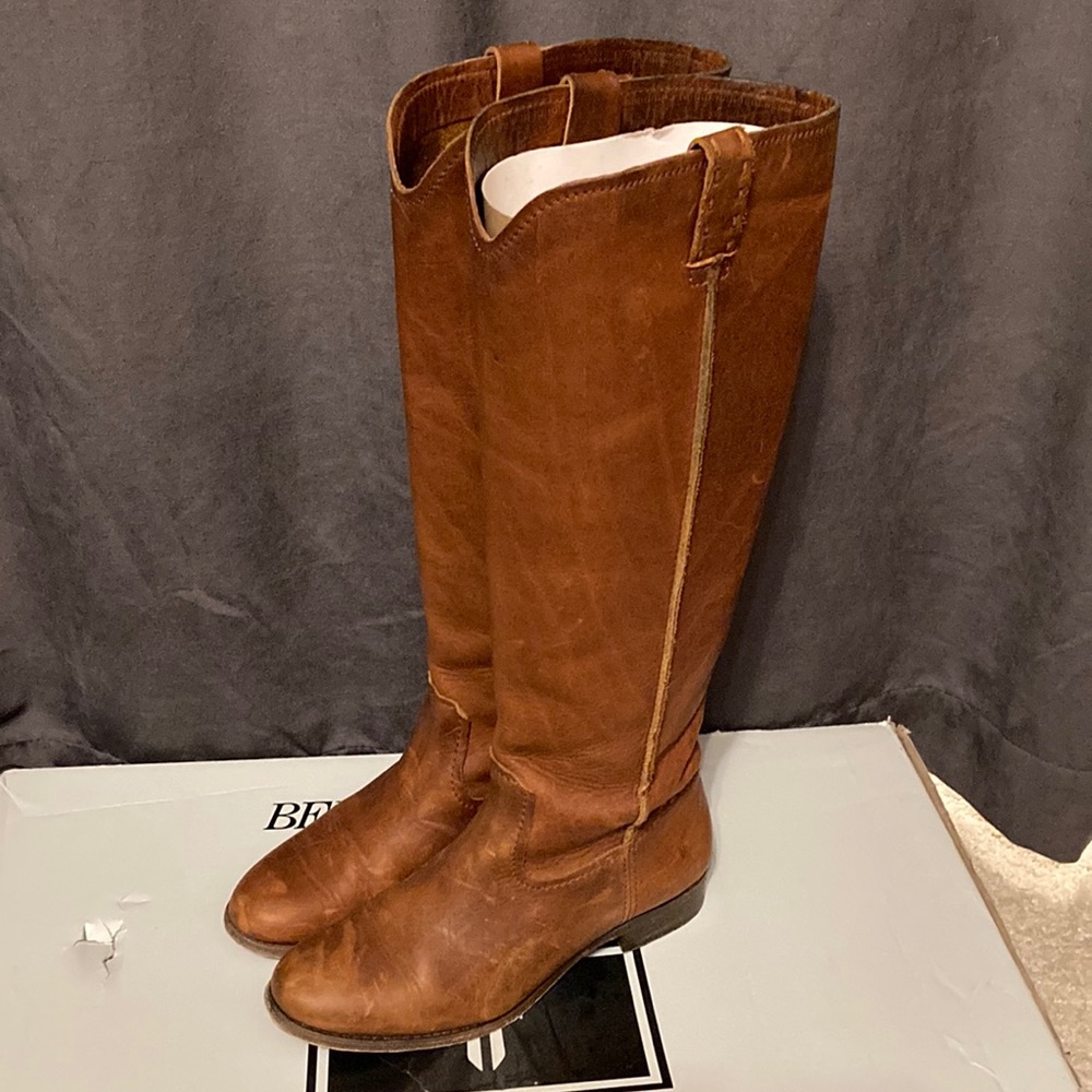 Frye Women's Brown Heeled Boots